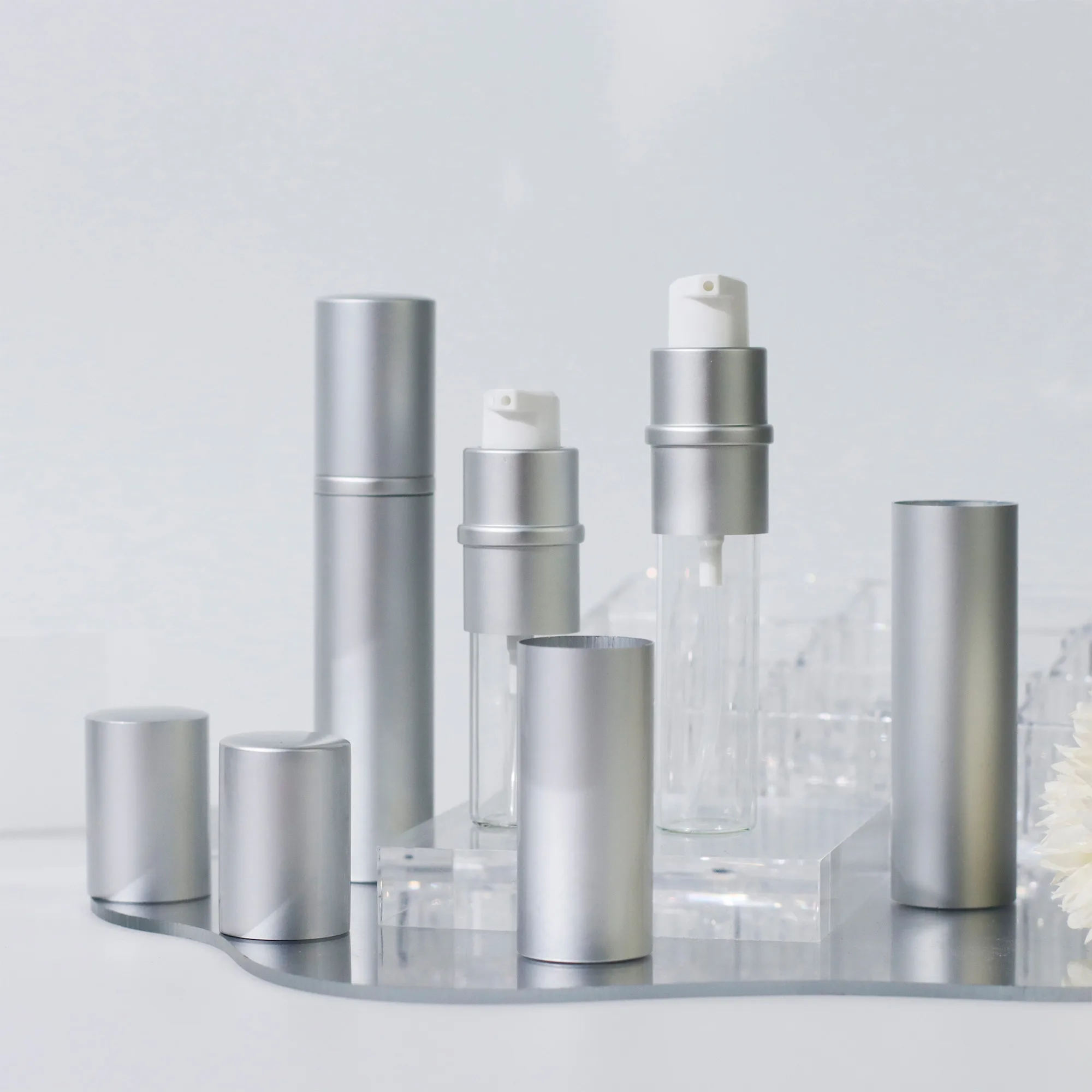 Aluminum Lotion Bottle